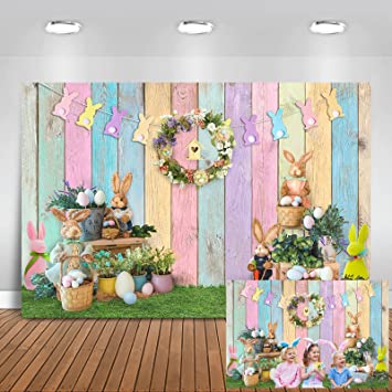 Photo 1 of  Easter Backdrop for Photography - 7x5ft