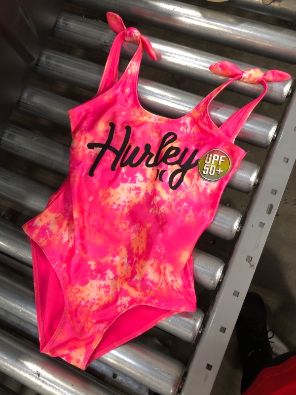 Photo 2 of Hurley Girls' One Piece Swimsuit - S
