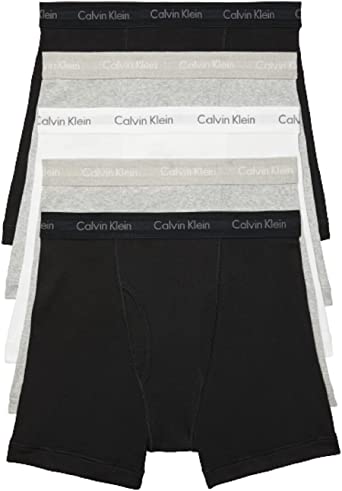 Photo 1 of Calvin Klein Men's Underwear Cotton Classics 5-Pack Boxer Brief (L)
