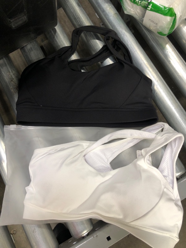 Photo 1 of 2 Pieces Women One Shoulder Sports Bra One - S