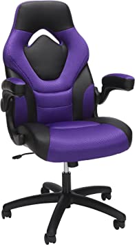 Photo 1 of OFM Essentials Collection Racing Style Gaming Chair, High Back, Purple
