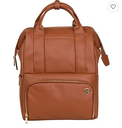 Photo 1 of CleverMade Lily Diaper Backpack in Cognac
