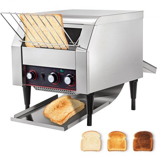 Photo 1 of ***PARTS ONLY*** VEVOR 450 Slices/Hour Commercial Toaster, 2600W Commercial Conveyor Toaster, 110V Heavy Duty Restaurant Bread Toast Equipment, Controllable Multiple Speed for Bread Bagel Food
