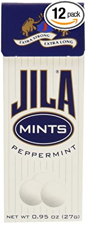 Photo 1 of *EXPIRES Dec 2024*
Jila Mints, Peppermint, 0.95-Ounce Packages (Pack of 12)
