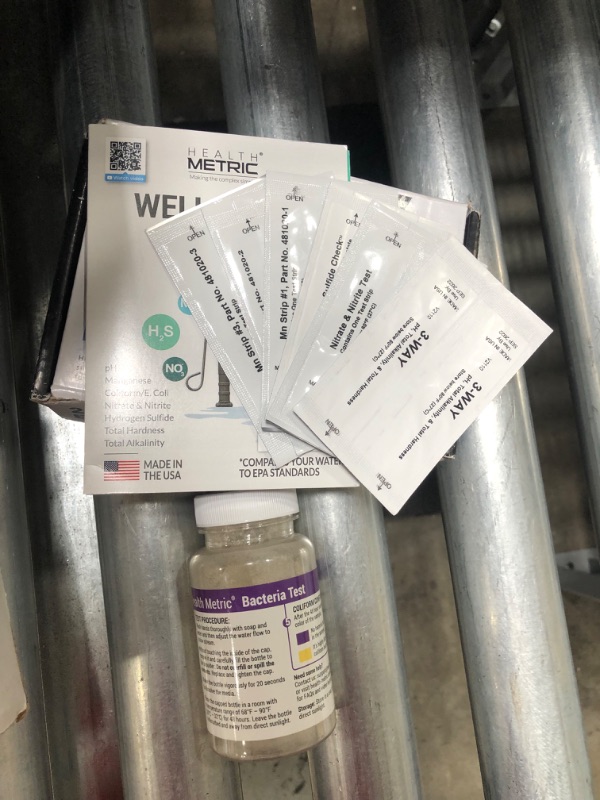 Photo 2 of *EXPIRES Nov 2024*
Drinking Water Test Kit for Home Tap and Well Water - Easy to Use Testing Strips for Lead Bacteria pH Copper Nitrate Chlorine Hardness and More | Made in The USA in Line with EPA Approved Limits
