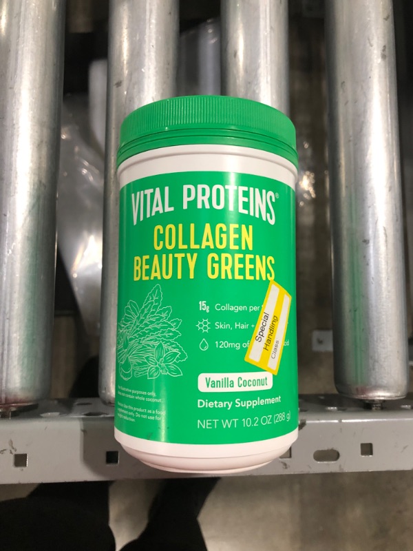 Photo 2 of *EXPIRES March 2023*
Vital Proteins Beauty Collagen Greens Powder - Coconut Vanilla - 10.2oz

