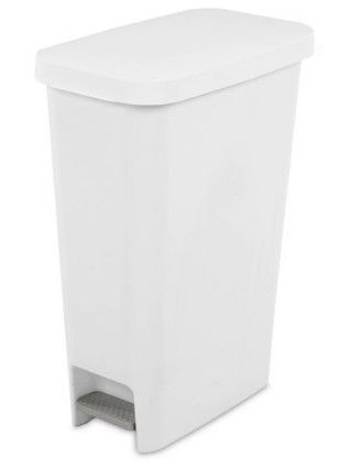 Photo 1 of 11gal Slim Step Trash Can - Room Essentials™

