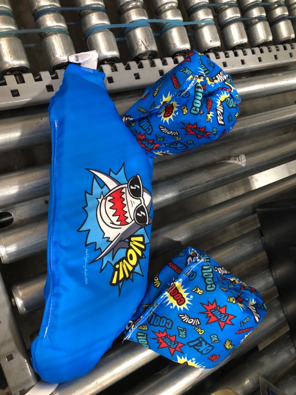 Photo 1 of Dark Lightning Toddler Swim Vest, Kids Floaties for 30-50 Pounds Boys and Girls Age 1-4 Years Old, Water Wings Arm Floaties Use in Puddle/Sea/Pool/Beach
