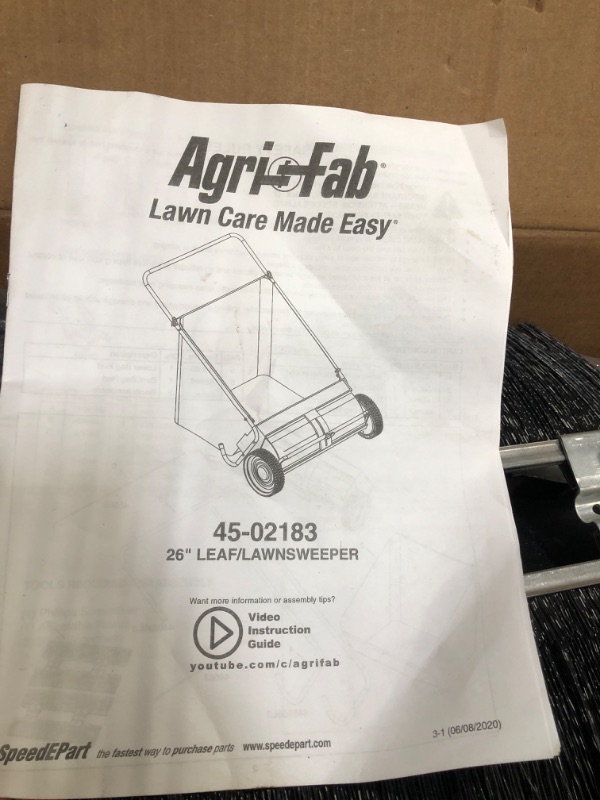 Photo 1 of Agri-Fab 45-0218 26 in. Push Lawn Sweeper