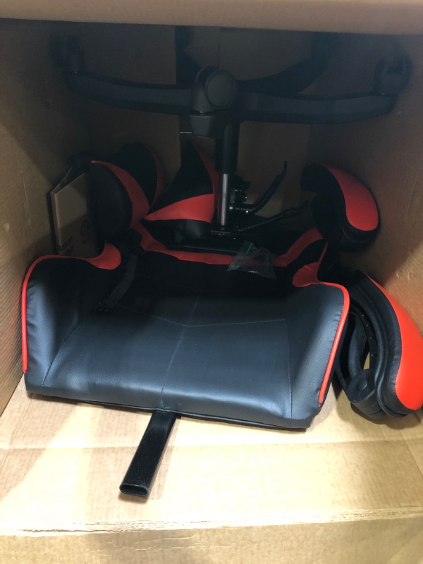 Photo 1 of Red and black gaming chair 
