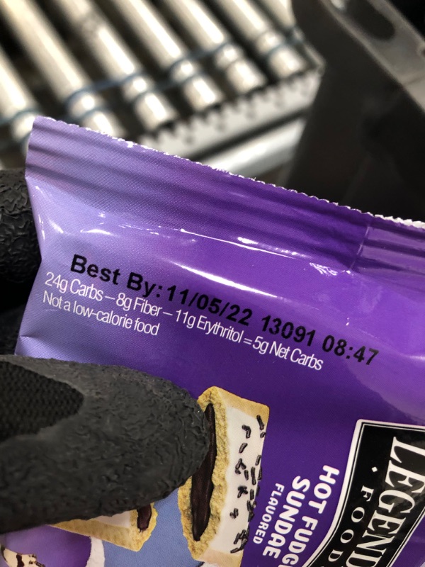 Photo 3 of *EXPIRES Nov 2022*
Legendary Foods 20 gr Protein Bar Alternative Tasty Pastry | Low Carb gluten free | Keto Friendly | No Sugar Added | High Protein Snacks | On-The-Go Breakfast | Keto Food - Hot Fudge (8-Pack) (PACKAGING VARIES)
