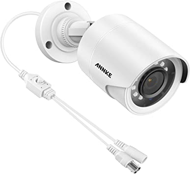 Photo 1 of ANNKE 1080P CCTV Home Surveillance Bullet Add–On Camera, 2MP Hybrid 4-in-1 Wired Security Camera with 100ft Night Vision, IP66 Weatherproof and Dustproof for Outdoor Use
