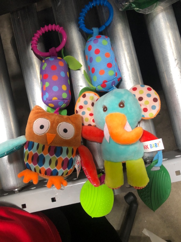 Photo 1 of Baby Bed Hanging Toys, 2 pck (owl & elephant) 