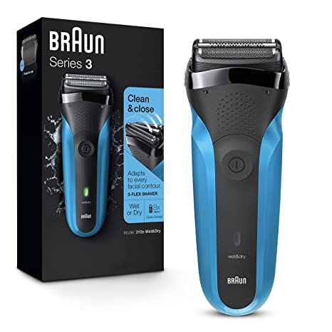 Photo 1 of Braun Electric Razor for Men, Series 3 310s Electric Foil Shaver, Rechargeable, Wet & Dry
