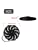 Photo 1 of  12" Electric Radiator Cooling Fan Mounting Kit, 12V Cooling Radiator Fan with 90W 900 CFM Slim High Performance Universal (Black)