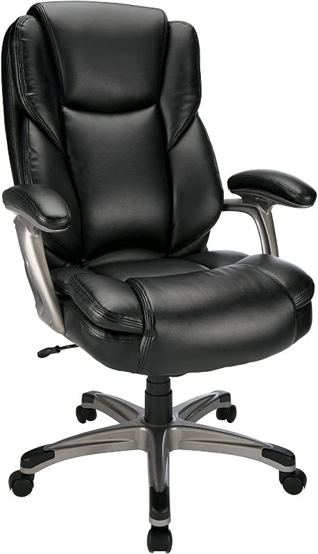 Photo 1 of Incite 3D Articulating Lumbar Support Manager Chair, Black/Gray