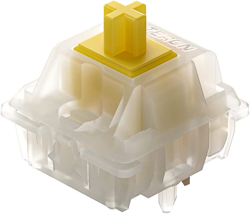 Photo 1 of 70 PCS Gateron Milky Yellow Switches,Keyboard Switches,Gateron Switches for 5 pin 3 Pin Hot swap Keyboard PCB