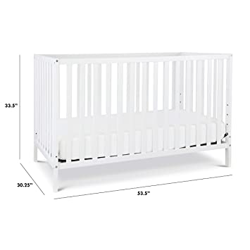 Photo 1 of DaVinci Union 4-in-1 Convertible Crib in White