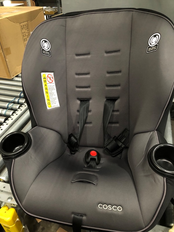 Photo 2 of Cosco Onlook 2-in-1 Convertible Car Seat, Rear-Facing 5-40 pounds and Forward-Facing 22-40 pounds and up to 43 inches, Black Arrows
