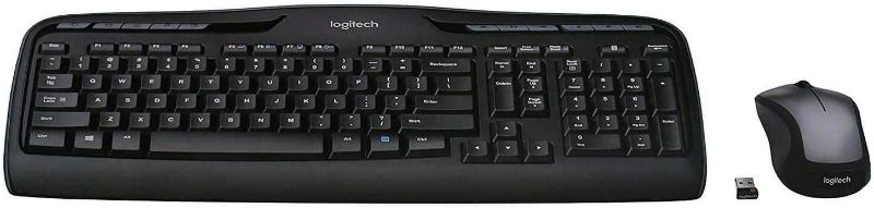 Photo 1 of Logitech MK335 Wireless Keyboard and Mouse Combo - Black/Silver
