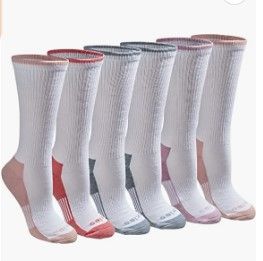 Photo 1 of Dickies Women's Dritech Advanced Moisture Wicking Crew Sock (11/12 Packs)