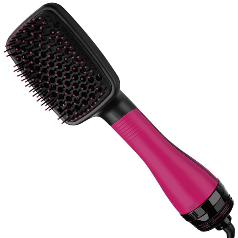 Photo 1 of Revlon One-Step Hair Dryer and Styler | Detangle, Dry, and Smooth Hair, (Pink)