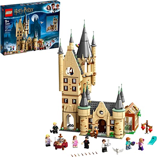 Photo 1 of LEGO Harry Potter Hogwarts Astronomy Tower 75969; Great Gift for Kids Who Love Castles, Magical Action Minifigures and Harry Potter and The Half Blood Prince Toys (971 Pieces)
