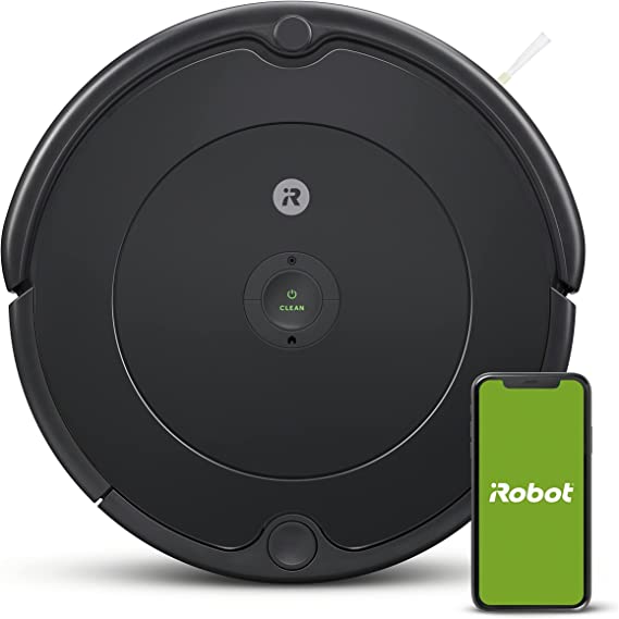 Photo 1 of iRobot Roomba 692 Robot Vacuum-Wi-Fi Connectivity, Personalized Cleaning Recommendations, Works with Alexa, Good for Pet Hair, Carpets, Hard Floors, Self-Charging, Charcoal Grey
