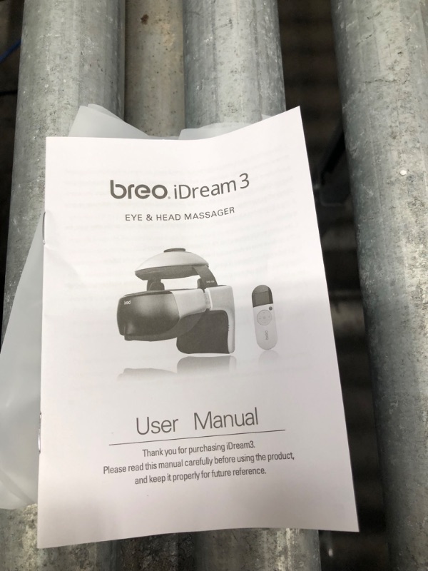 Photo 1 of Breo iDream3 Rechargeable Head Massager with Air Pressure Acupoint Massage Cordless Massager for Stress Relief Better Sleep
