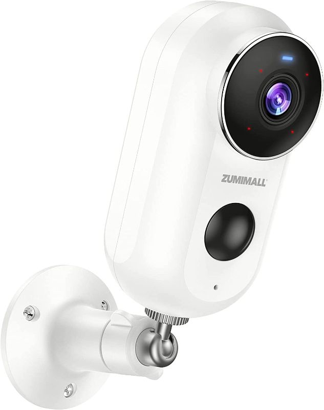 Photo 1 of 2K Security Camera Outdoor, Zumimall Battery Powered Wireless Camera