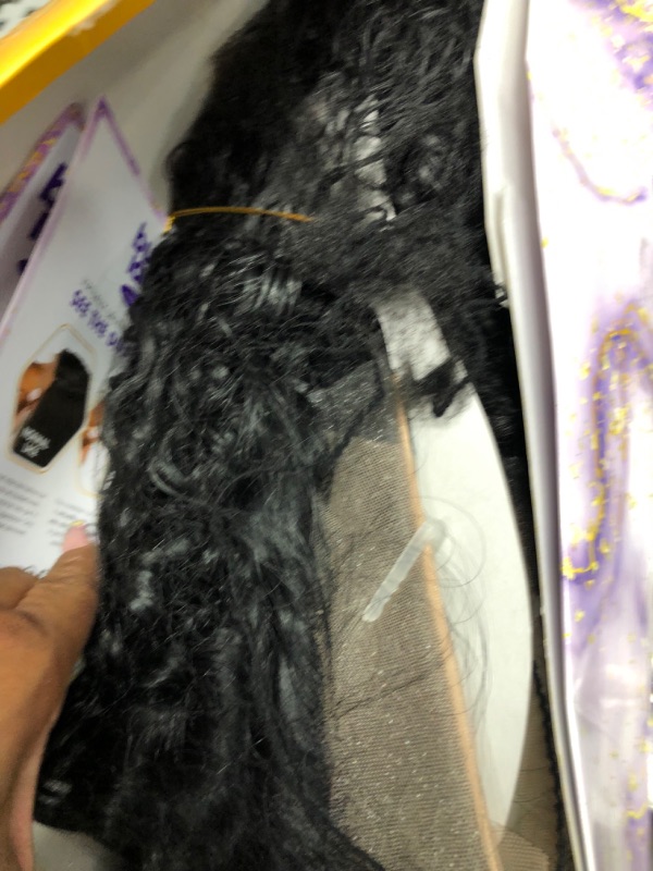 Photo 3 of 
Human Hair Blend HD Lace Front Wig Butta Lace Bohemian 28"