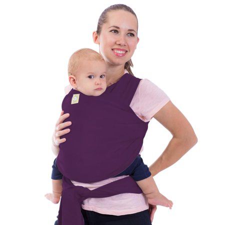 Photo 1 of KeaBabies All-in-1 Baby Wrap Carrier Stretchy Baby Sling Newborn Infant (Royal Purple)
