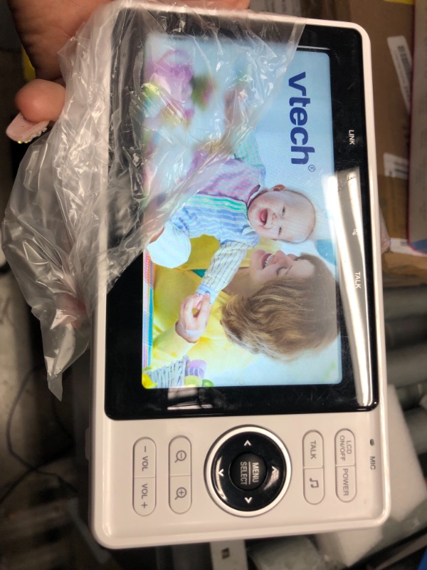 Photo 5 of **PARTS ONLY**
VTech Upgraded Smart WiFi Baby Monitor VM901 5-inch 720p Display 1080p Camera HD