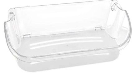 Photo 1 of 240356402 Clear Refrigerator Door Bin Side Shelf Compatible with Frigidaire Kenmore Electrolux Refrigerator Top shelf - Replaces AP2549958 PS430122 240430312 240356416 240356407-Pack of 1
