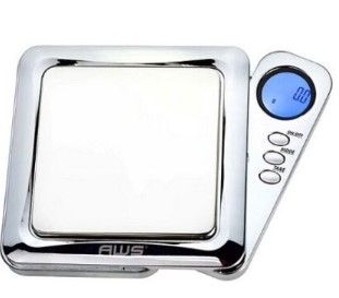 Photo 1 of AWS BLADE 1KG SPECIAL EDITION DIGITAL POCKET SCALE CHROME (1000 X 0.1GRAM)
