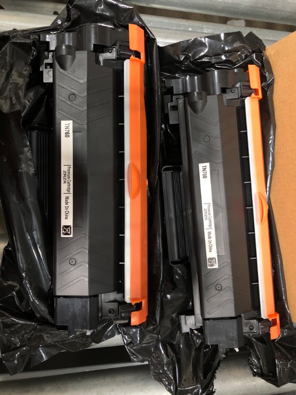 Photo 2 of ZRZK TN760 Compatible Toner Cartridge Replacement for Brother TN-760 TN730 to Use with HL-L2350DW, HL-L2390DW, HL-L2395DW, MFC-L2710DW, HL-L2370DW XL, MFC-L2750DW XL Printer (Black, 2 Pack)