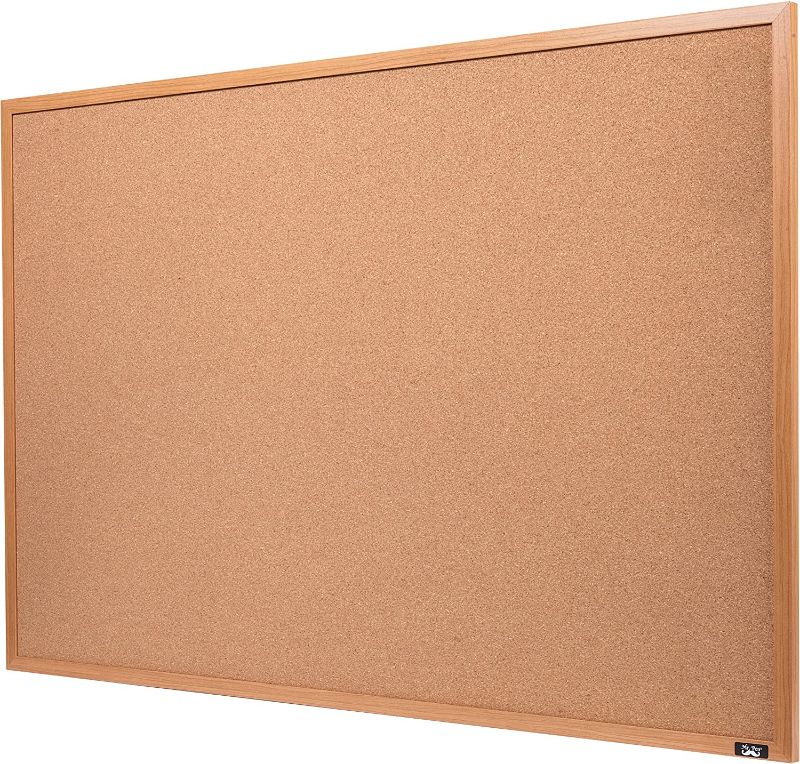 Photo 1 of Mr. Pen- Cork Board, 24”x36”, Bulletin Board, Board, Pinboard, Cork Bulletin Board, Cork Board for Wall, Notice Board, Bulletin Boards for Walls, Framed Cork Board, Push Pin Board, Tack Board
