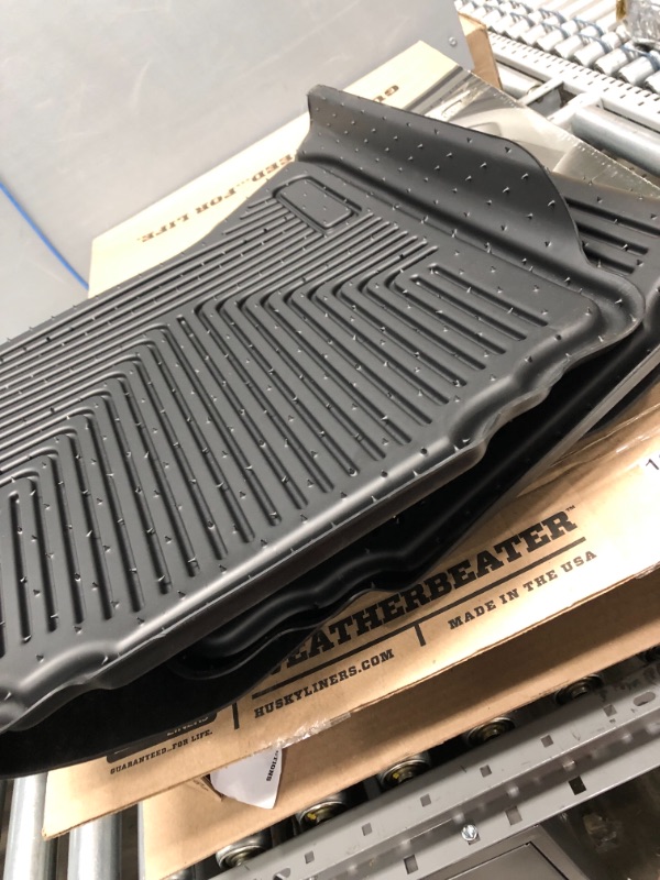 Photo 4 of Husky Liners Weatherbeater Series | 2nd Seat Floor Liner - Black | 19061 | Fits 2009-2018 Ram 1500 (New Body)Crew Cab, 2010-2018 Ram 2500/3500 Crew Cab, 2019-22 Ram 1500 (Classic Body)Crew Cab 1 Pcs