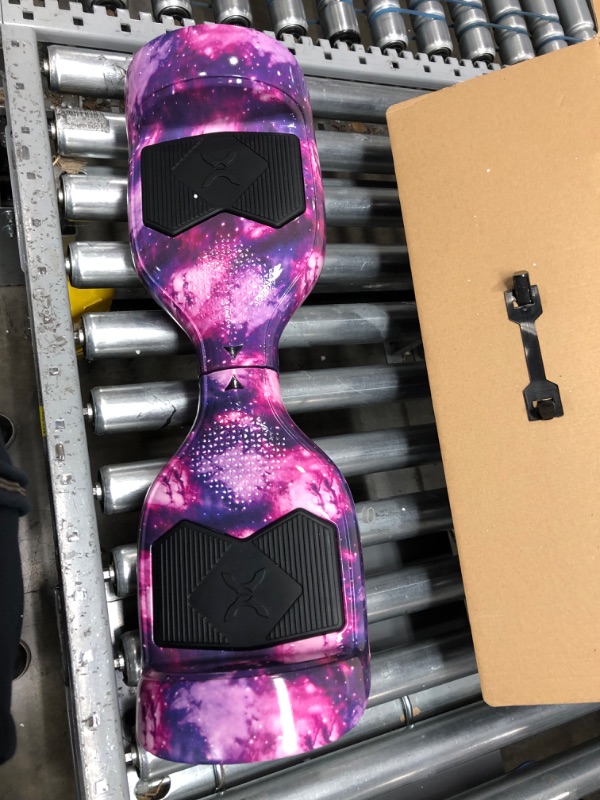 Photo 3 of DOES NOT FUNCTION, Hover-1 Helix Electric Hoverboard | 7MPH Top Speed, 4 Mile Range, 6HR Full-Charge, Built-in Bluetooth Speaker, Rider Modes: Beginner to Expert Hoverboard Galaxy
**TESTED/CHARGED, DOES NOT TURN ON**
