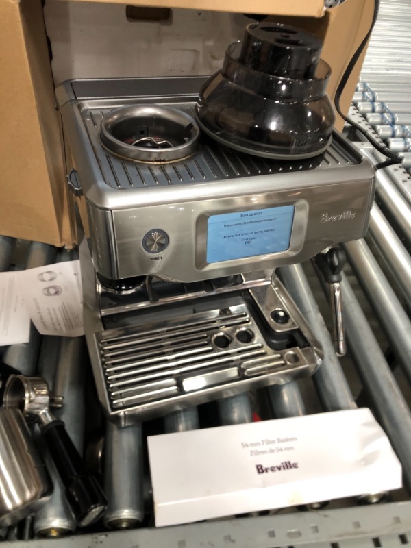 Photo 2 of **SEE COMMENTS**
Breville BES880BSS Barista Touch Espresso Machine, Brushed Stainless Steel
