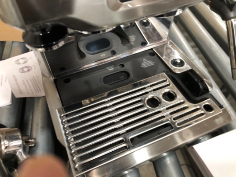 Photo 1 of **SEE COMMENTS**
Breville BES880BSS Barista Touch Espresso Machine, Brushed Stainless Steel
