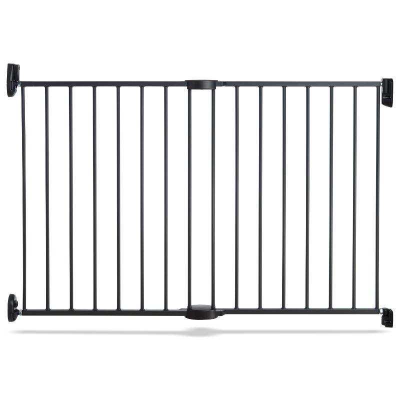 Photo 1 of  Munchkin Push to Close Hardware Baby Gate, Extends 28.5" to 45" Wide, Dark Grey Grey Regular
