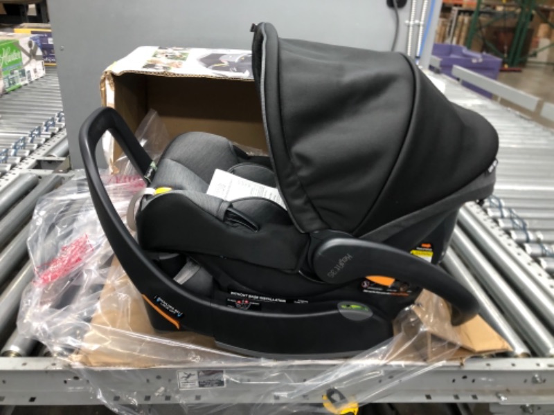 Photo 3 of Chicco KeyFit 35 ClearTex Infant Car Seat - Shadow | Black
