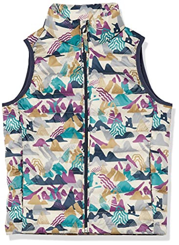 Photo 1 of Amazon Essentials Boys' Lightweight Water-Resistant Packable Puffer Vest, Mountain, XX-Large
