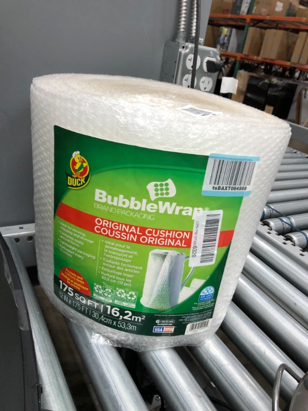 Photo 2 of Duck 12 in. W x 175 ft. L Bubble Wrap