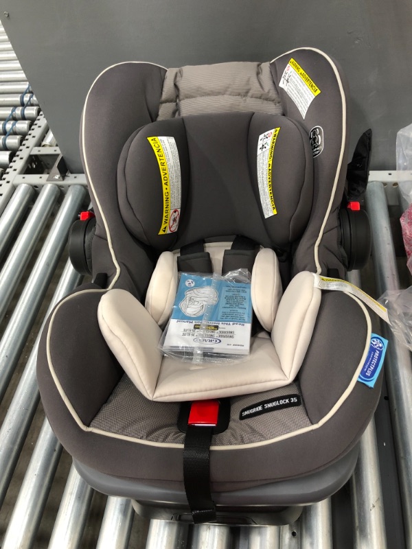 Photo 2 of Graco SnugRide SnugLock 35 Elite Infant Car Seat, Oakley Gray