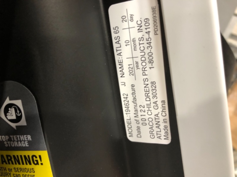 Photo 1 of Graco Atlas 65 2-in-1 Harness Booster Car Seat, Glacier