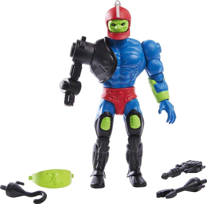 Photo 1 of Masters of the Universe Origins Trap Jaw 5.5-in Action Figure, Battle Figure for Storytelling Play and Display, Gift for 6 to 10-Year-Olds and Adult Collectors
