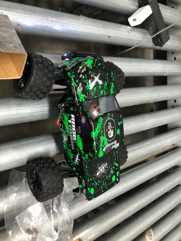 Photo 2 of HAIBOXING 1:18 Scale All Terrain RC Car 18859E, 36 KPH High Speed 4WD Electric Vehicle with 2.4 GHz Remote Control, 4X4 Waterproof Off-Road Truck with Two Rechargeable Batteries