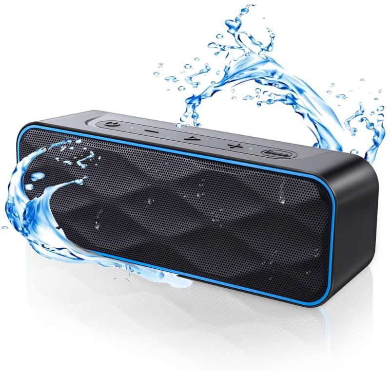 Photo 1 of 20W Waterproof Bluetooth Speaker, Portable Wireless Speakers with 28H Playtime, IPX7 Waterproof, Enhanced Bass, Bluetooth 5.0 Speaker for Shower Home Outdoors Travel
